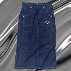 Vintage 2000s Guess Jeans Long denim skirt.